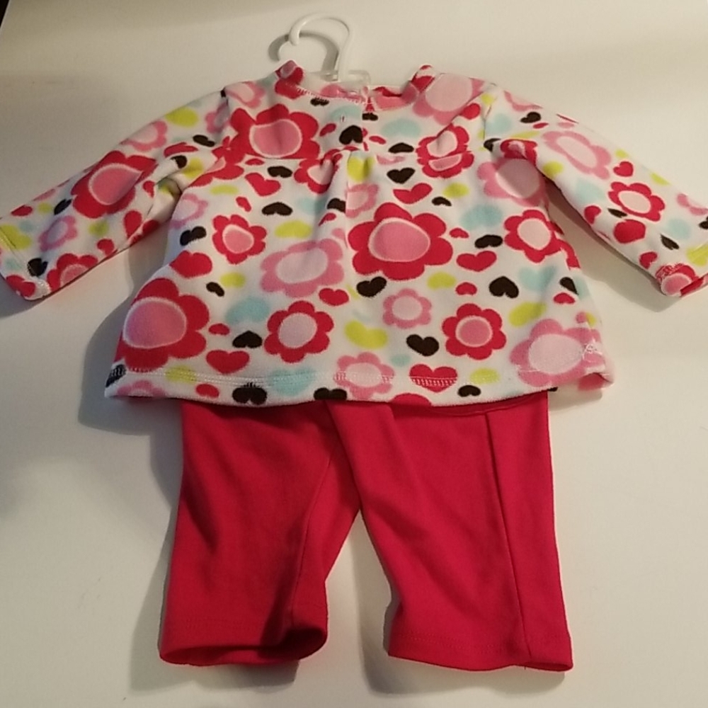 Cute Toddler Girls Outfit Jumping Beans 3/6 Months